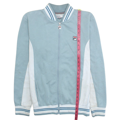 Fila White Line Men's Blue Full Zip Sports Sweatshirt M