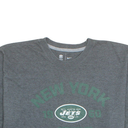Nike Men's Grey New York Jets NFL Graphic T-Shirt Size XL