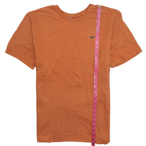 Nike Men's Orange Athletic Fit Crew Neck Short Sleeve T-Shirt XL