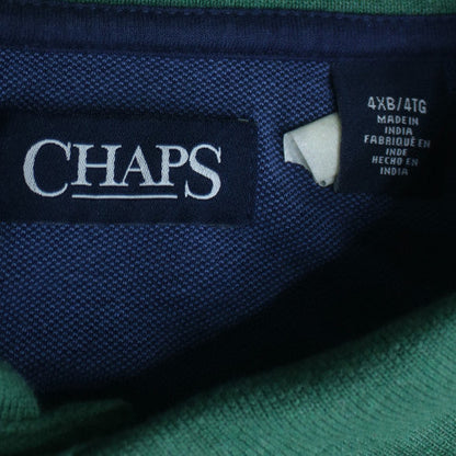 Chaps Men's Green 4XB Classic Fit Cotton Polo Shirt