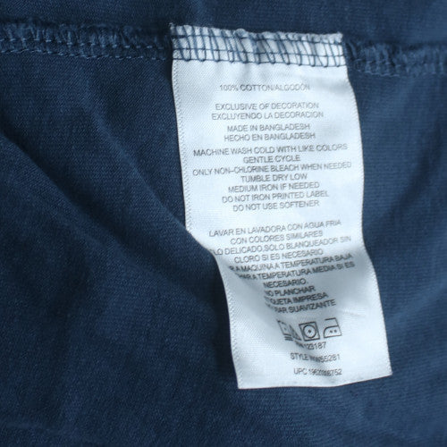 Wrangler Workwear Men's Blue XLT Cotton Crew Neck Short Sleeve T-Shirt