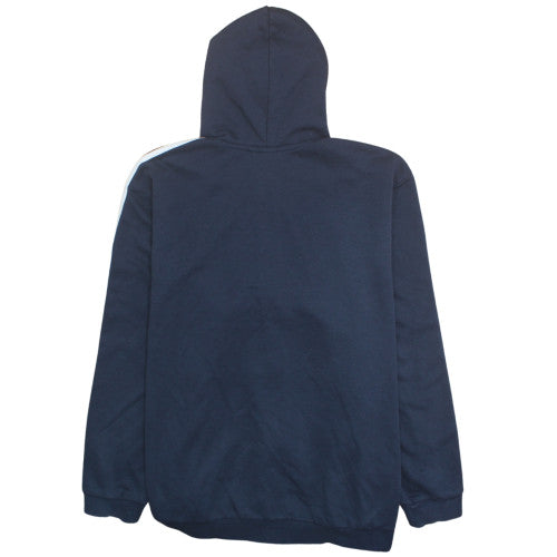 Adidas Mens Navy 3XL Full Zip Hoodie with Logo Detailing