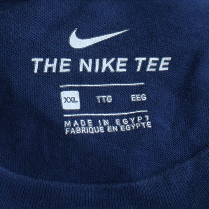 Nike Men's Blue Short Sleeve Crew Neck Graphic T-Shirt XXL