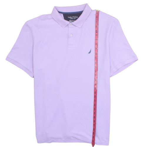 Nautica Men's Purple Classic Fit Performance Deck Polo XXL