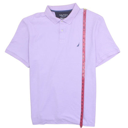 Nautica Men's Purple Classic Fit Performance Deck Polo XXL