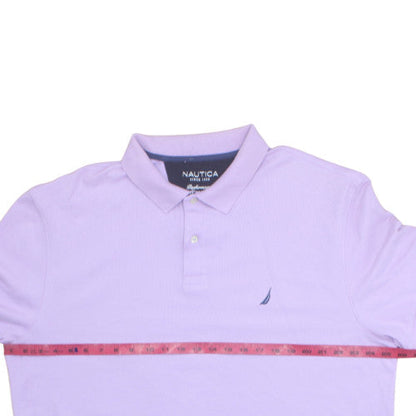 Nautica Men's Purple Classic Fit Performance Deck Polo XXL