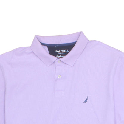 Nautica Men's Purple Classic Fit Performance Deck Polo XXL