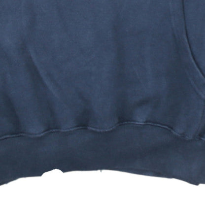 Hard Rock Cafe Men's Blue XL Pullover Hoodie Manchester Logo