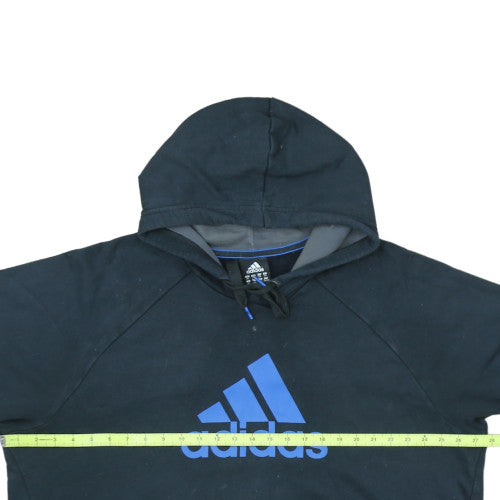 Adidas Men’s Black 2XL Pullover Hoodie Sports Fleece Sweatshirt