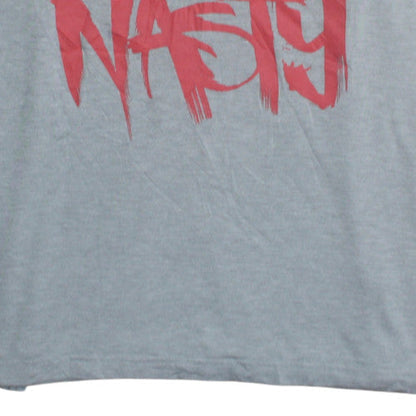 Adidas Men's Grey 'Be Nice Train Nasty' Climalite XL T-Shirt