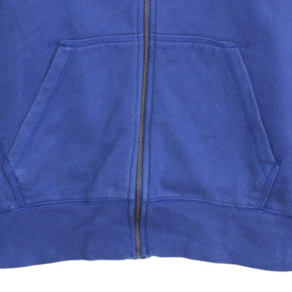 Nike Men's Blue Full Zip Hoodie Size M Fleece Sportswear