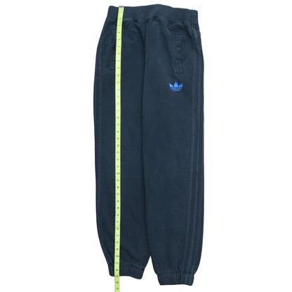 Adidas Mens Navy Blue Jogger Sweatpants M Regular Fit Elastic Waist