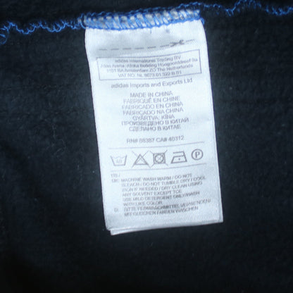Adidas Mens Navy Blue Jogger Sweatpants M Regular Fit Elastic Waist