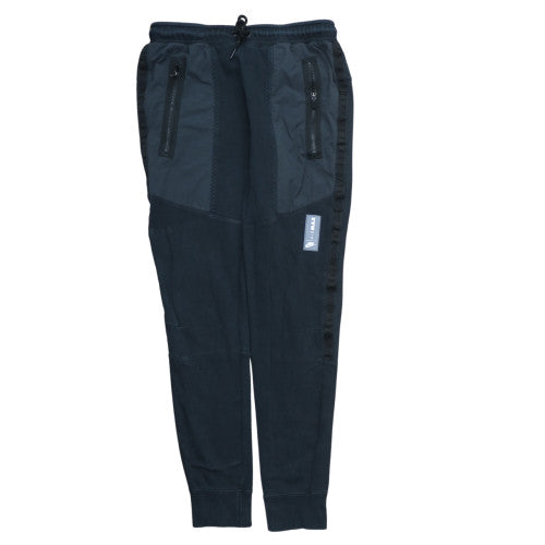 Nike Men's Black Jogger Trousers M Regular Fit Active Stretch Zip Pockets