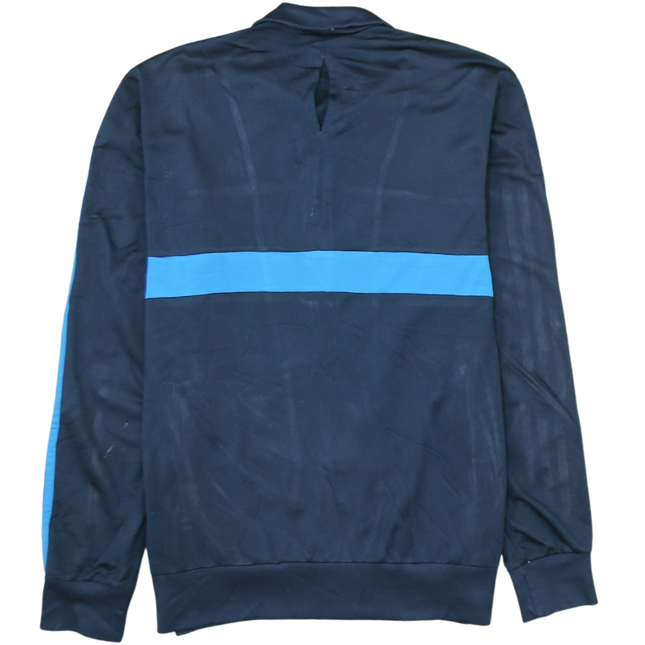 Adidas Men's Blue Full Zip Track Sweatshirt Jacket Size M