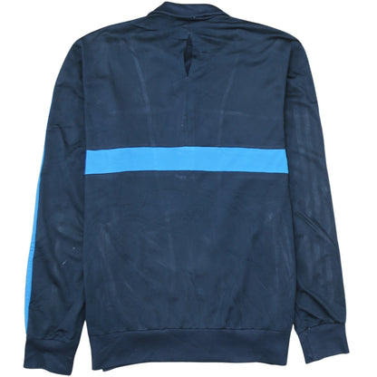 Adidas Men's Blue Full Zip Track Sweatshirt Jacket Size M