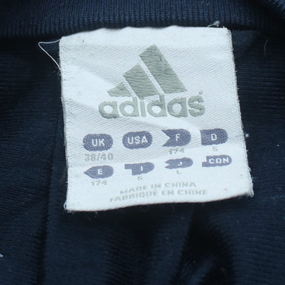 Adidas Men's Blue Full Zip Track Sweatshirt Jacket Size M