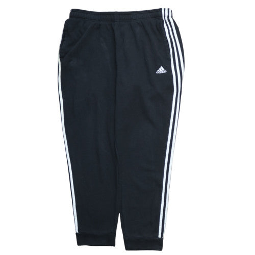 Mens UK Size XL adidas Regular Fit Jogger Black Trousers