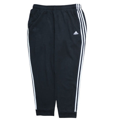 Mens UK Size XL adidas Regular Fit Jogger Black Trousers