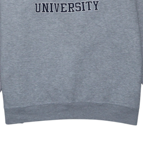 University of Cambridge Men's Grey 2XL Pullover Embroidered Sweatshirt