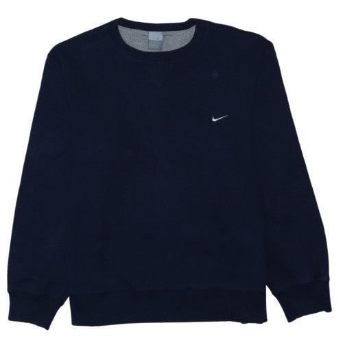 Nike Men's Blue Crew Neck Pullover Sweatshirt Size L