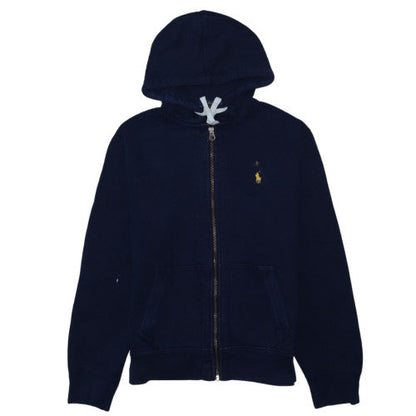 Polo Ralph Lauren Men's Blue Full Zip Hoodie Size M