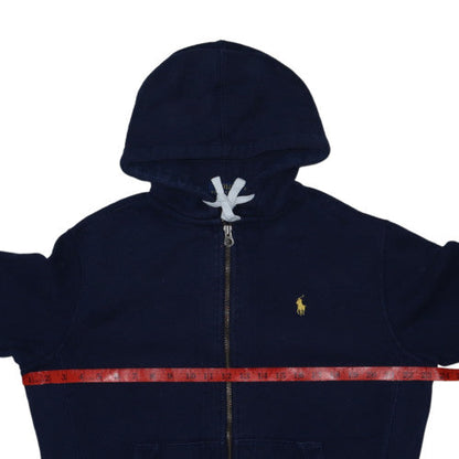 Polo Ralph Lauren Men's Blue Full Zip Hoodie Size M