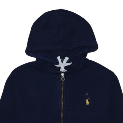 Polo Ralph Lauren Men's Blue Full Zip Hoodie Size M