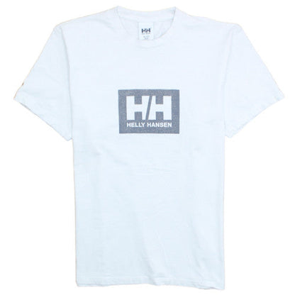Helly Hansen Womens White XL Cotton Logo Short Sleeve T-Shirt
