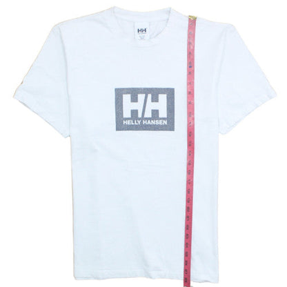 Helly Hansen Womens White XL Cotton Logo Short Sleeve T-Shirt