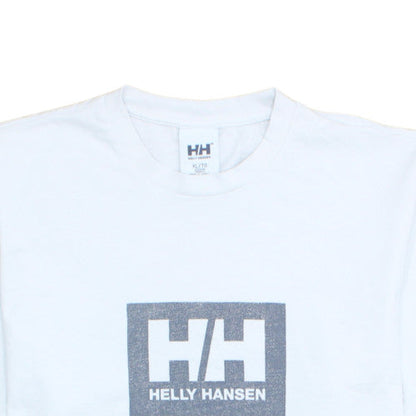 Helly Hansen Womens White XL Cotton Logo Short Sleeve T-Shirt