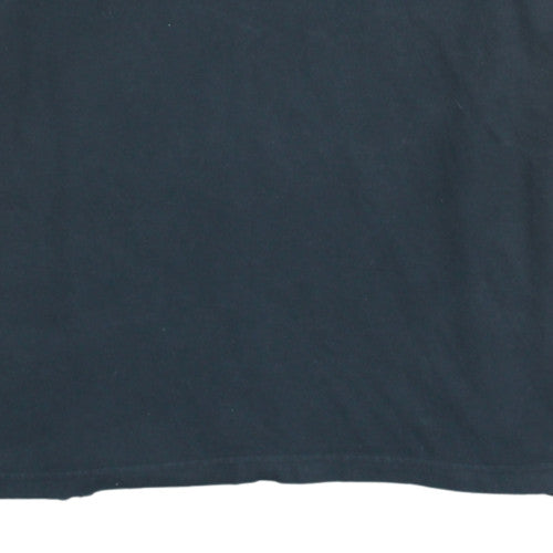 Under Armour Men's Black 2XL Henley HeatGear Short Sleeve T-Shirt