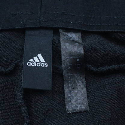 adidas Women Black L Jogger Activewear Tapered Trousers