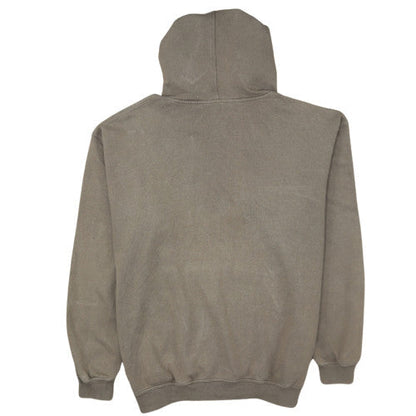 Adidas Men's Brown Pullover Hoodie M Regular Fit Fleece Sportswear