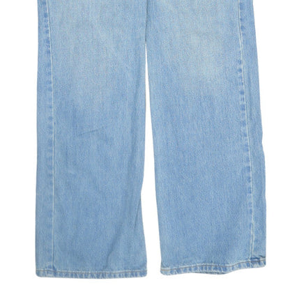 Levi Strauss Men's Blue 527 Wide-Leg Denim Jeans Size 36 Relaxed Fit