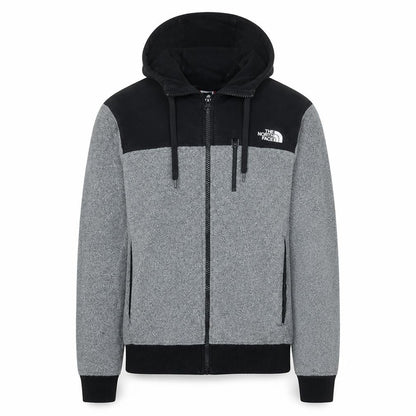 The North Face Men's Grey Full Zip Hoodie XS