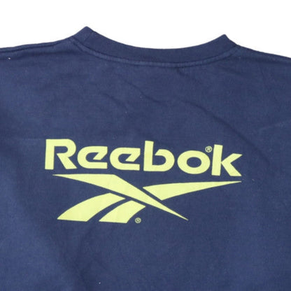 Reebok Men’s Blue Liverpool FC XL Vintage Logo Sweatshirt