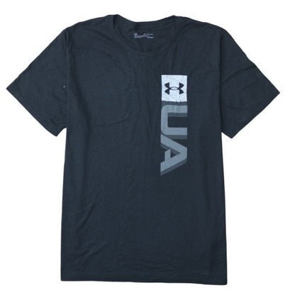 Under Armour Men's Black 3XL Loose Fit HeatGear Graphic T-Shirt
