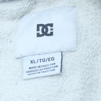 DC Shoes Mens Grey XL Crew Neck Pullover Sweatshirt Cotton Blend
