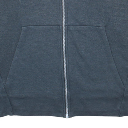 Nike Men’s Grey Full Zip Hoodie Size L Sportswear Sweatshirt