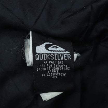Quiksilver Men's Black Fur Hood Winter Parka Jacket Size M
