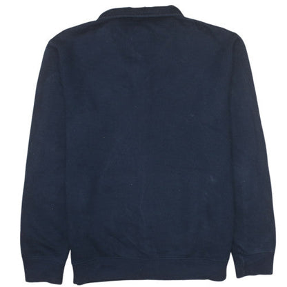 Champion Mens Blue Full Zip Fleece Sweatshirt Large