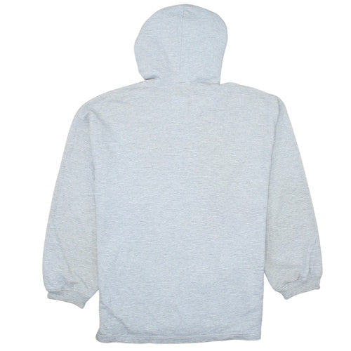 Nike Men's Grey Full Zip Hoodie Size M Regular Fit Fleece Sweatshirt