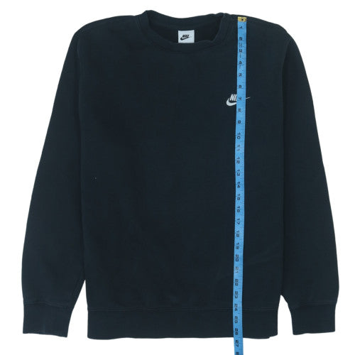 Nike Men's Black L Pullover Crew Neck Fleece Sweatshirt