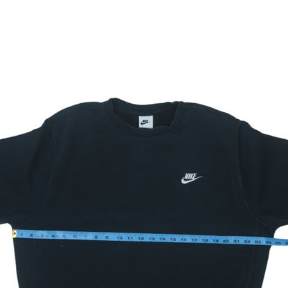 Nike Men's Black L Pullover Crew Neck Fleece Sweatshirt