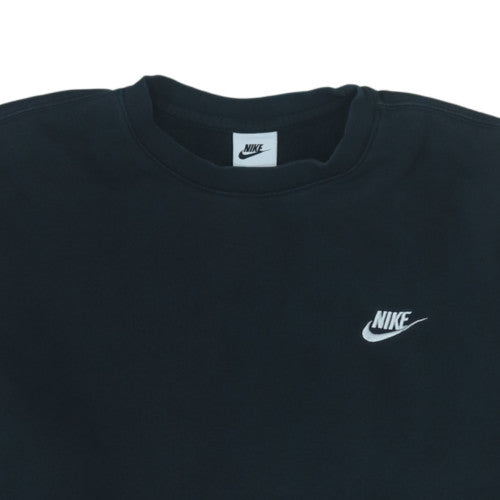Nike Men's Black L Pullover Crew Neck Fleece Sweatshirt