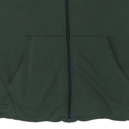 Nike Men's Green Full Zip Dri-FIT Hoodie Size L