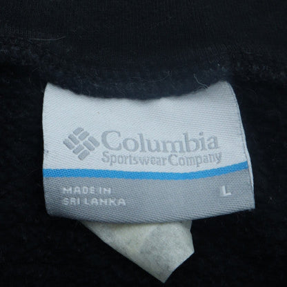 Columbia Mens Black Full Zip Fleece Hoodie Size L Regular Fit