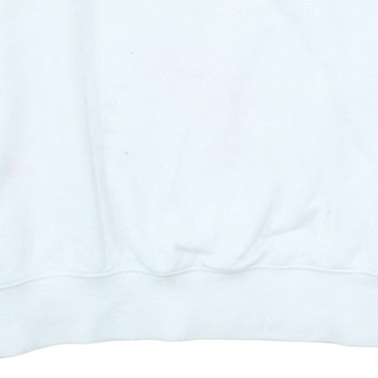 Nike Men's White Crew Neck Pullover Sweatshirt Size M
