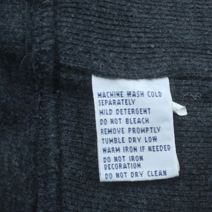 Ralph Lauren Men's Grey Cotton Collared Pullover Jumper M